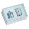 SET MIKADO + VELA 70GR AZUL HOJAS COLORES AROMA CA