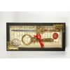 SET LUPA + ABRECARTAS ORO FLOR DE LYS