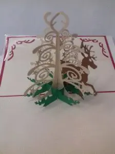 Christmas 3D Arbol y Reno