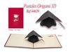 POSTAL 3D ORIGAMI GRADUACION