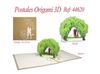 POSTAL 3D ORIGAMI PAREJITA