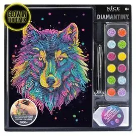Juego Crea con Diamantes Diamantiny Pop Wolf