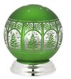 LAMPARA BOLA DE NAVIDAD 15 CM VERDE