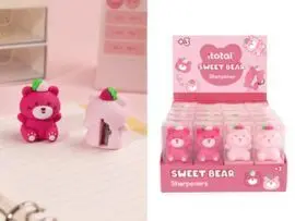 Exp. 24 uds Sacapuntas Sweet Bear Surtidos