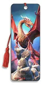 Marcapaginas 3D Red Dragon