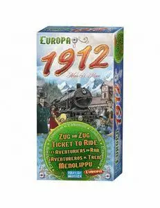 Juego de Mesa Aventureros Al Tren Europa 1912