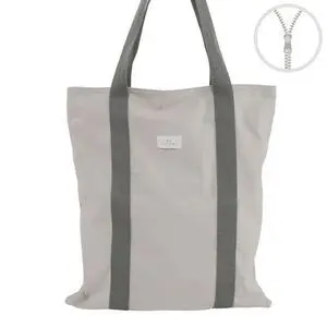 Bolsa de Tela Algodon Color Topo