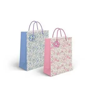 Bolsa Papel S 11. 5X6. 7X 14Cm Flores Surtidas
