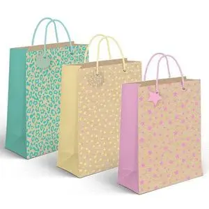 Bolsa Papel Xl 33 X 10 X 45Cm Craft Color Surtidas