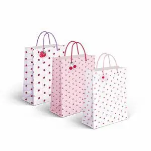 Bolsa Papel S 11. 5X6. 7X 14Cm Coquette Surtidas