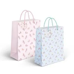 Bolsa Papel M 23 X 10 X 18Cm Unicornio Surtidas
