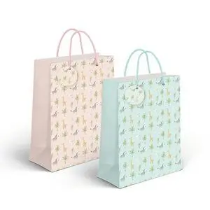 Bolsa Papel M 23 X 10 X 18Cm Safari Surtidas
