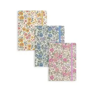 Libreta con Goma M 10. 5 X 1. 5 X 14. 5Cm Flores Surt