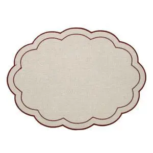 Individual 45X33Cm Ondas Bois Terre