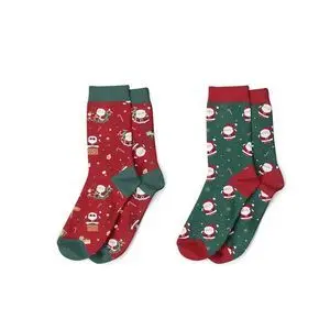 Calcetines Papa Noel Tallas 35-42 Surtidos
