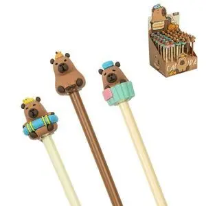 Expositor 36 Boligrafos Capybara Surtidos