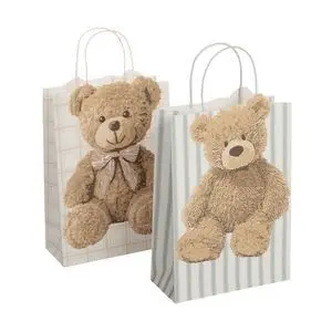 Bolsa Papel L 26 X 10 X 32Cm Forma Bella Bear Surt