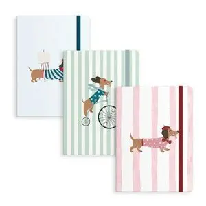 Libreta con Goma L 13 X 1. 5 X 19Cm Teckel Surtidas