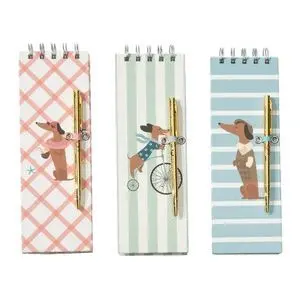 Libreta Notas con Boli Teckel Surtidas