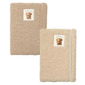 Libreta con Goma M 13 X 1. 5 X 19Cm Borreguito Bear