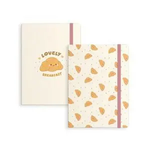 Libreta con Goma M 10. 5 X 1. 5 X 14. 5Cm Croissant S