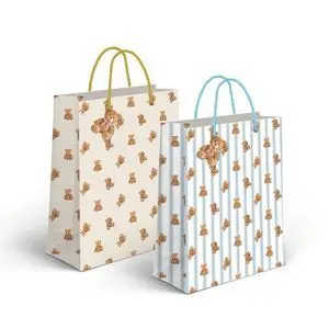 Bolsa Papel M 23 X 10 X 18Cm Bella Bear Surtidas