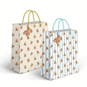 Bolsa Papel L 26 X 10 X 32Cm Bella Bear Surtidas