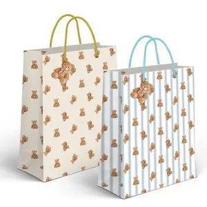 Bolsa Papel Xl 33 X 10 X 45Cm Bella Bear Surtidas