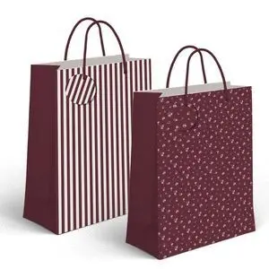 Bolsa Papel Xl 33 X 10 X 45Cm Corinto Surtidas