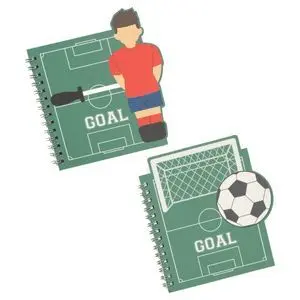 Libreta Troquelada Futbol Surtidos