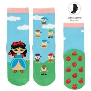 Calcetines Infantiles Antideslizantes Blancanieves