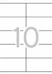 Etiqueta Apli Impresora 105X57