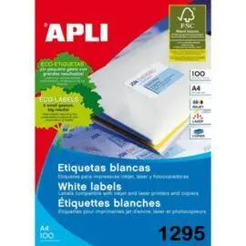 Caja Etiquetas Apli A4 1295