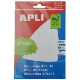 Etiquetas Apli 25 X 40 mm