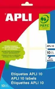 Etiquetas Apli 40 X 75 mm