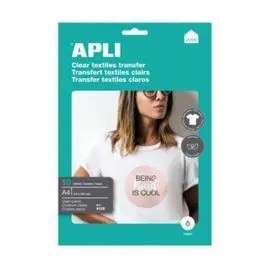 Papel Apli A4 Transfer 10 H Elite