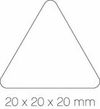 GOMETS TRIANGULO ROLLO 21 AMARILLO 4867