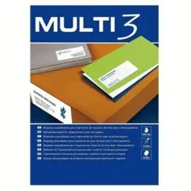 Etiqueta 210 X 99 mm 100H 12549 Multi3