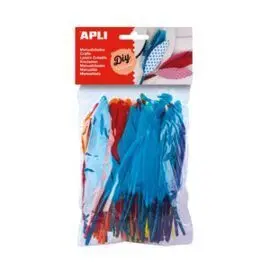 Plumas Indio Colores Surtidos 100 Unidades