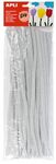 VARILLAS CHENILLE BLANCO 50 UNIDADES