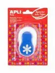 Taladro Manualidades Copo Nieve Azul