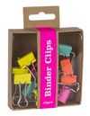 PINZAS ABATIBLES FLUOR COLLECTION 12 UNIDADES