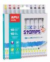 ROTULADORES COLORS   STAMP CAJA 10 UDS