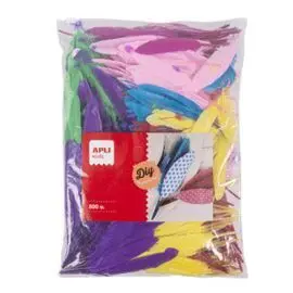 Plumas Indio Surtidas 500 Unidades