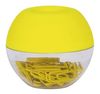 DISPENSADOR CLIPS FLUOR COLLECTION AMARILLO