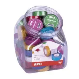 Cintas Adhesivas Glitter