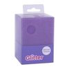 CUBILETE SILICONA GLITTER COLLECTION LILA