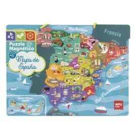 Puzle Magnetico España 50 Piezas Apli