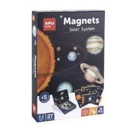 Juego Magnetico Sistema Solar 27 Piezas