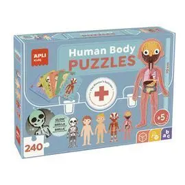 Puzzles Infantil Cuerpo Humano 204 Piezas